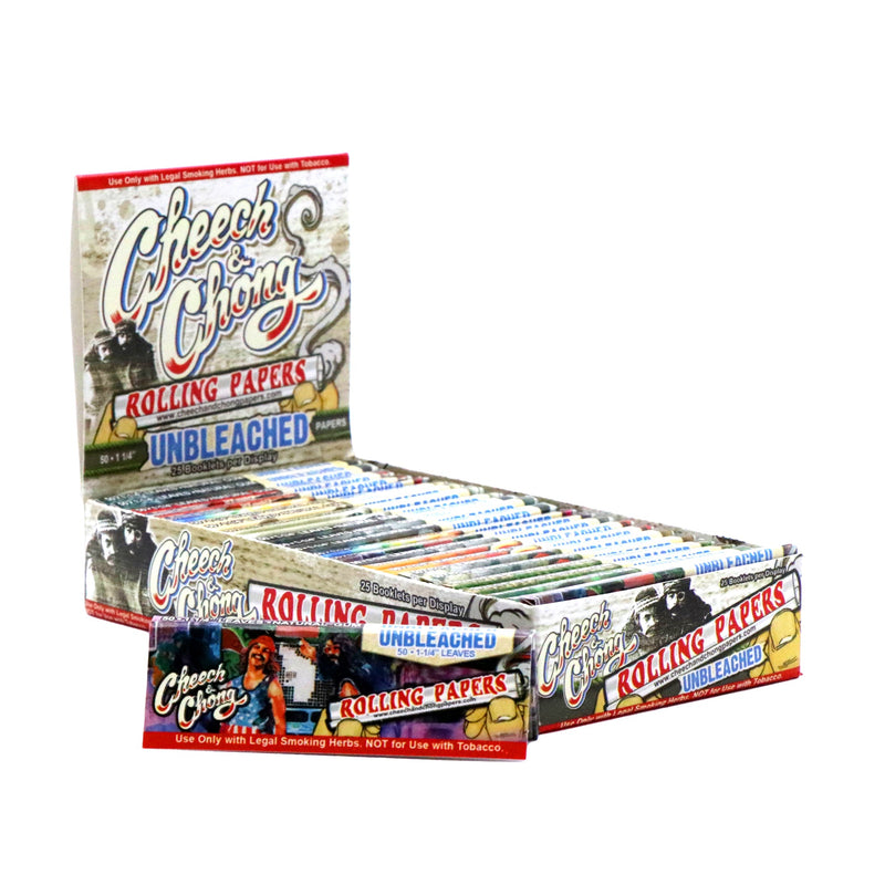 Cheech & Chong Rolling Papers Unbleached 1 1/4"