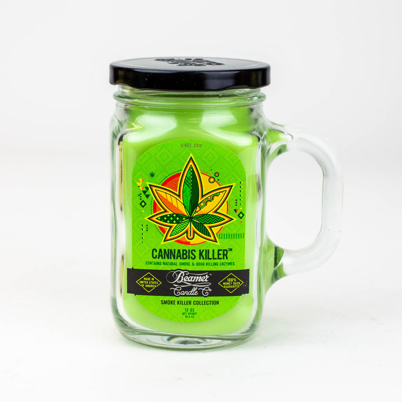Beamer Candle Co.| Ultra Premium Jar Smoke killer collection candle Candle ONE Cannabis Killer