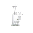 7″ Clear Glass Bong with water diffuser [C1041] Glass Bong Canadian Distributor