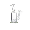 7″ Clear Glass Bong with water diffuser [C1041] Glass Bong Canadian Distributor