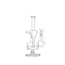 11″ Clear Recycler Glass Bong with inline diffuser [C8032] Glass Bong Canadian Distributor