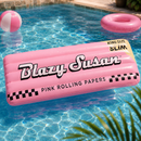 SC Blazy Susan Pink 6 foot Inflatable Pool Lounger