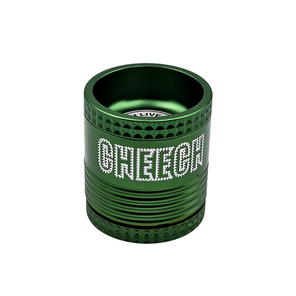 Cheech 63mm 4pc Quick Release Grinder with Ash Tray