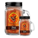 Beamer Candle Co. 12oz & 4oz Glass Mason Jars - Cinnamon Fireball