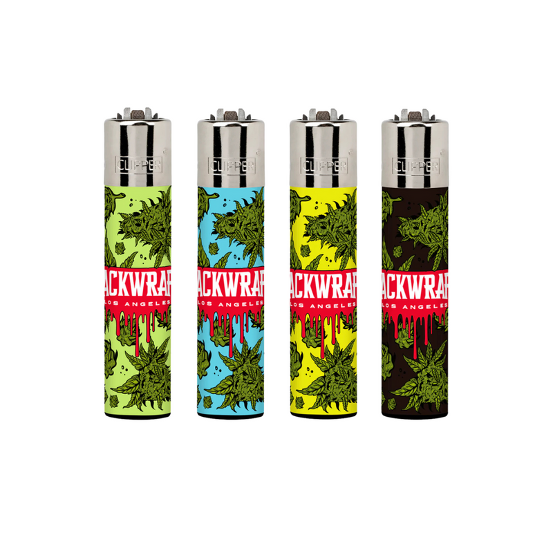 Clipper Packwraps Flower Lighters - 48ct