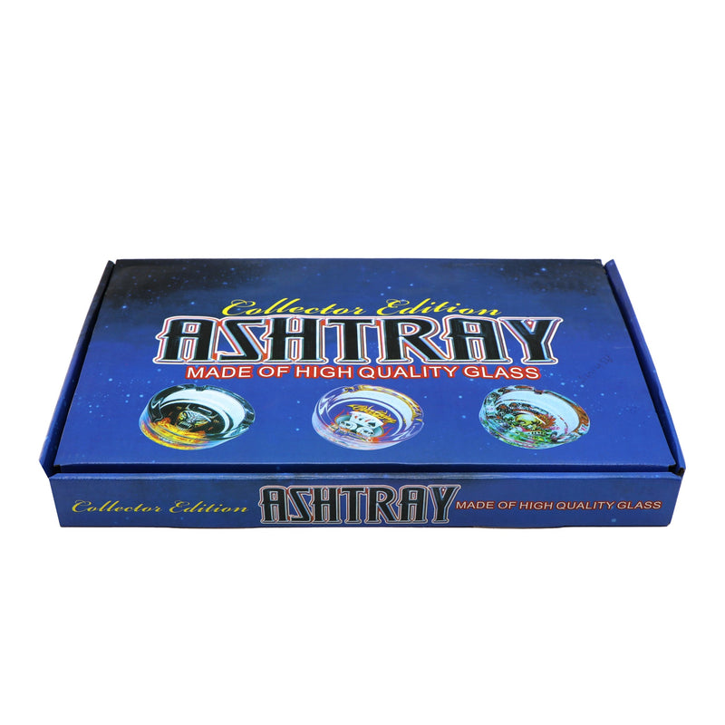 Round Glass Ashtray - Collection Edition