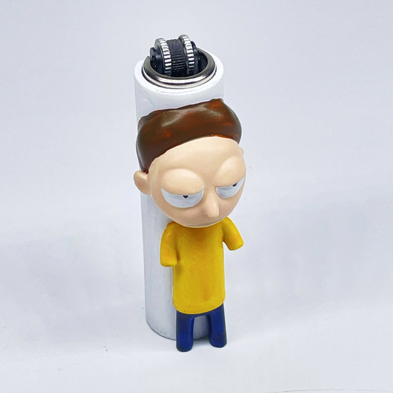 O Rick and Morty 3D Lighter Cover for Mini Clipper lighter