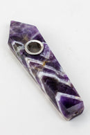 Quartz Smoking Pipe Pack of 2 Quartz · Stone Pipe Canadian Distributor Dream Amethyst