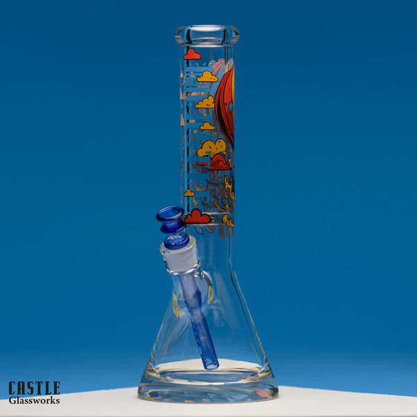 Castle Glassworks | 14" Robot [CG-302]