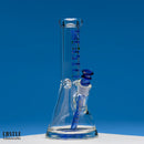 SC Castle Glassworks Hex Geometric Bong 12 inch 9mm Beaker Bong
