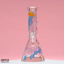 SC Castle Glassworks 12 inch 9mm Jelly Fish Beaker Bong