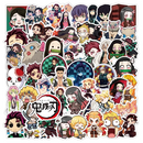 50pcs Assorted Anime Design Stickers Gadget Every Weekend Demon Slayer_A