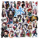 50pcs Assorted Anime Design Stickers Gadget Every Weekend Demon Slayer_B