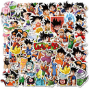 50pcs Assorted Anime Design Stickers Gadget Every Weekend Dragon Ball_B