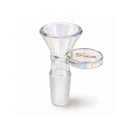 Fortune | Fun Electroplated 14mm Funnel Bowl Bowl · Popper Fortune Aurora