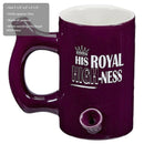 His royal high-ness large purple mug Mug Pipe Roast and Toast Gifts