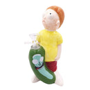 7.75″ Vintage Hippie Boy Ceramic Bong – Cartoon-Inspired Fun Design [ES085WP] Ceramic Bong Canadian Distributor