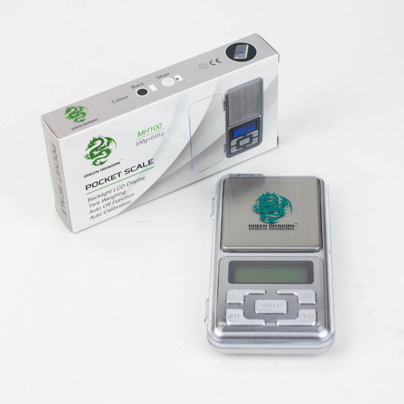 Green Dragon - Digital Pocket Scale [MH 100]- - One Wholesale