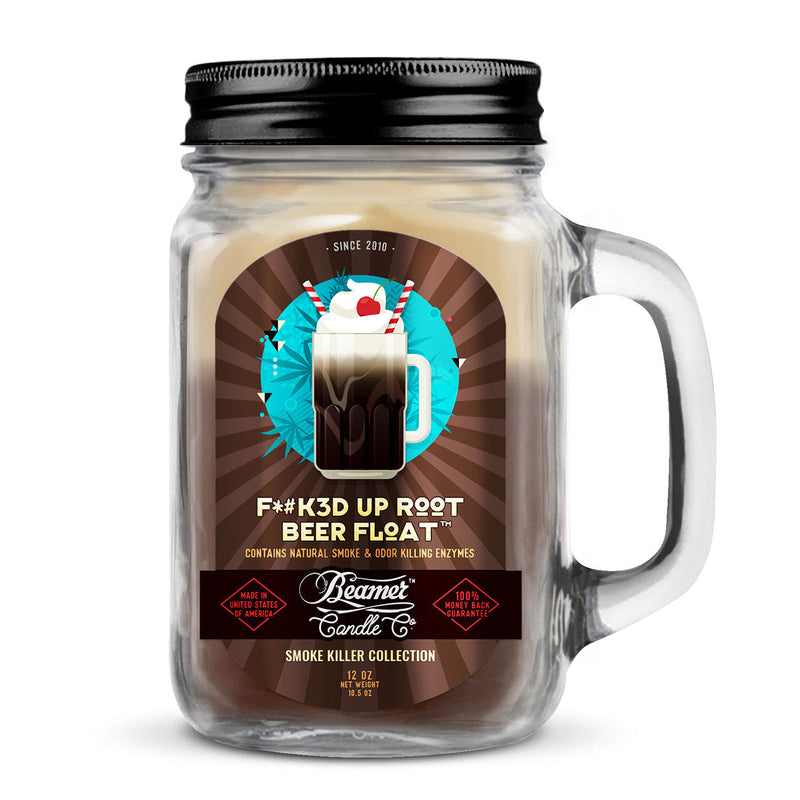 Beamer Candle Co. 7oz & 12oz Glass Mason Jar - f*