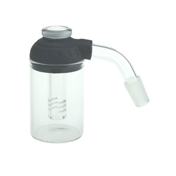 O 3.5″ 14mm Ash Catcher with Silicone Cap  [FHS038]