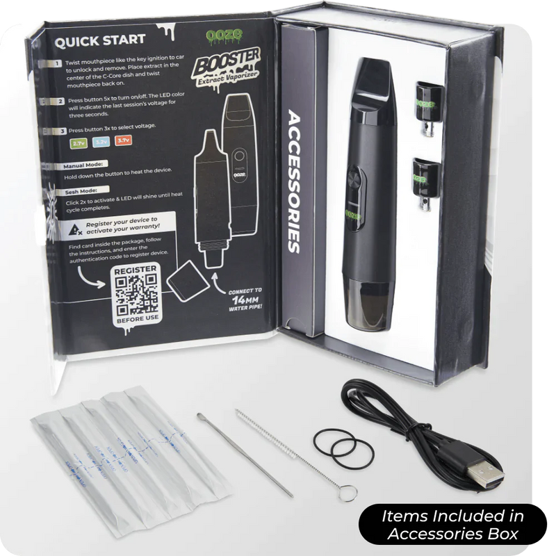 O Ooze | Booster Extract Vaporizer – C-Core 1100 MAh