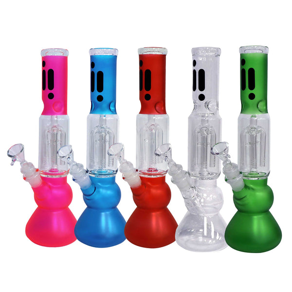 12" Infyniti Brand Water Pipe with Tree Perc and Ice Catcher