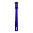 Hoss Glass | 5.5" Full Colour Downstem diffuser with cuts [YX10C] Downstem · Bowlstem Smoking Cat Distribution Blue