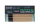 Beamer Fatty's XL Pre-Rolled Glass-Tipped Cones - Org Un  48
