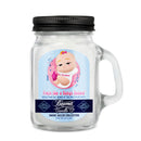 Beamer Candle Co. 12oz & 4oz Glass Mason Jars - Fresh Like A Baby's Behind