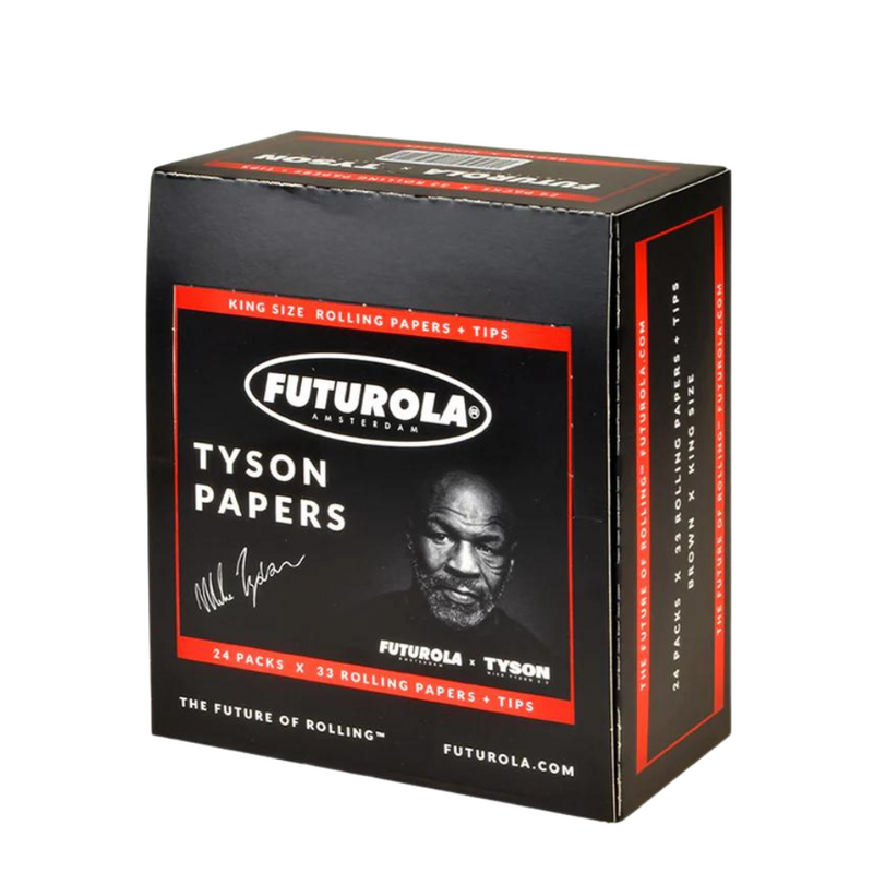 Futurola X Tyson 2.0 KS Rolling Papers + Tips - 24ct