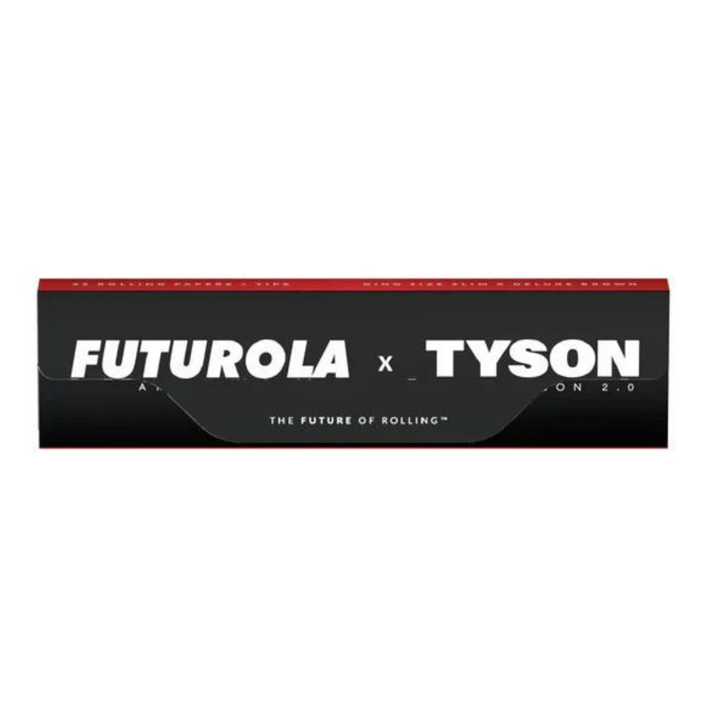 Futurola X Tyson 2.0 KS Rolling Papers + Tips - 24ct