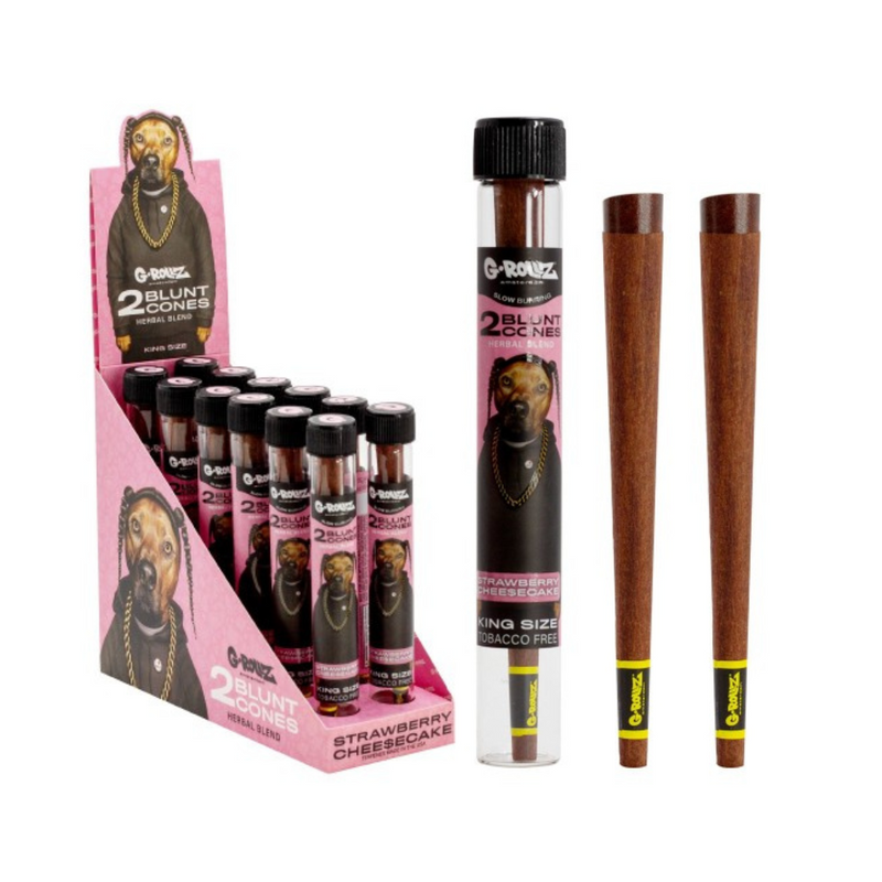 G-Rollz 'The Dog' Terpene Infused Herbal Blunt Cones - 12ct