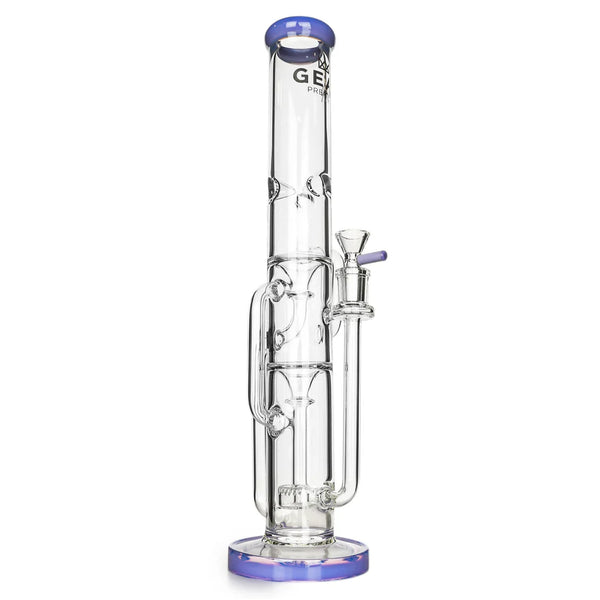 SC 15" Gear Premium Dual Chamber Recycler with UFO Perc Bong