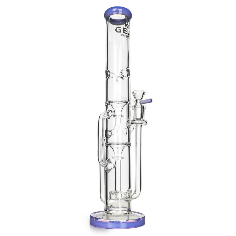 SC 15" Gear Premium Dual Chamber Recycler with UFO Perc Bong