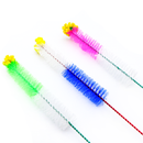24" Water Pipe Brush - Sponge Tip Multi-Colour Assorted