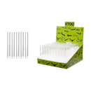 4" Glass Tube straight pipe Box of 100 [GL-GO10x] Glass Pipe Canadian Distributor Clear (GO101)