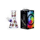 8" Soft glass beaker water bong [M08407] Glass Bong Canadian Distributor