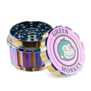Green Monkey | Javan Grinder - 63MM - Gunmetal Regular Grinder Cannatron Rainbow