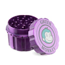 Green Monkey | Javan Grinder - 63MM - Gunmetal Regular Grinder Cannatron Purple