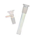 SeshGear Twist Straight Tube Glass Water Pipe 10.25"/14mm F Med