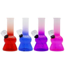 5" Frosted Mini Water Pipe Triangle Base