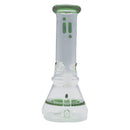10" Infyniti Brand Water Pipe Tree Perk Stemless with Ice Catcher and Colored Honeycomb