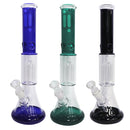 14" Infyniti Brand Water Pipe with Tree perc and Ice Catcher