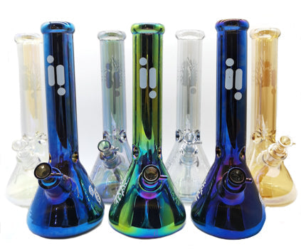 14" Infyniti Brand Water pipe with Beaker base - Tree
