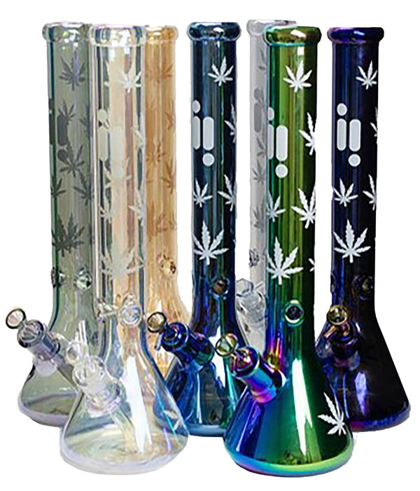18" Infyniti Brand Water Pipe with Beaker Base