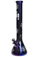 18" Water Pipe with Beaker Base