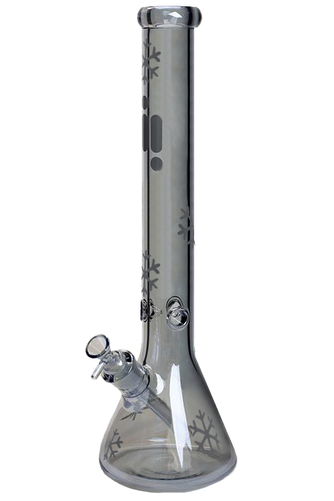 18" Water Pipe with Beaker Base