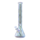 18" Water Pipe with Beaker Base