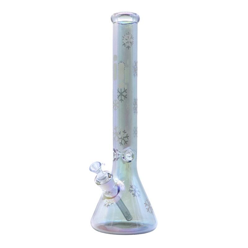 18" Water Pipe with Beaker Base