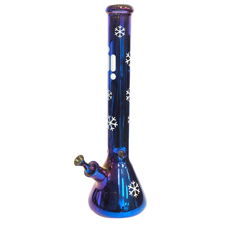 18" Water Pipe with Beaker Base
